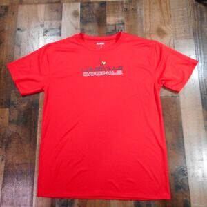 Louisville Cardinals Logo solid Red T-Shirt